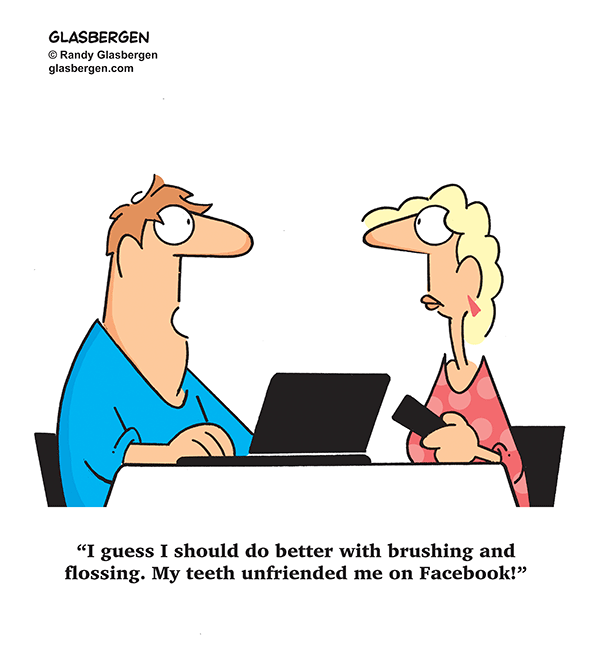 Social Networking Cartoons - Glasbergen Cartoon Service