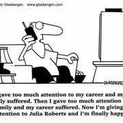 Stress Management Cartoons: stress management tips, relaxation techniques, dealing with stress, stress relief, coping with stress, manage stress, coping, coping with stress, anxiety, stress disorder, career, family, julia roberts, tv, movies, television, happy, balance, finding balance, a balanced life, balanced life, balance family and career, balancing career and family, video, stress management techniques.