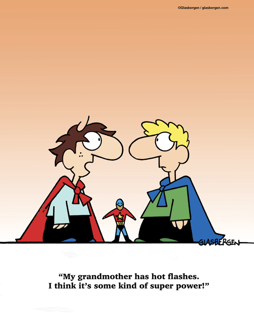 Superhero Cartoons - Glasbergen Cartoon Service