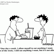 Cartoons About Dieting, Cartoons About Losing Weight: nutrition, weight loss diet, fad diets, diet and exercise cartoons, thinner, calories, burning calories, low-calorie, Thin Lines, dieting tips, diet advice, diet doctors, diet humor, healthy eating, lose weight, unhealthy eating, diet plans, food, eating, eating less, food allowance, diet schedule, cheating, willpower.