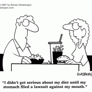 Cartoons About Dieting, Cartoons About Losing Weight: nutrition, weight loss diet, fad diets, diet and exercise cartoons, thinner, calories, burning calories, low-calorie, Thin Lines, dieting tips, diet advice, diet doctors, diet humor, healthy eating, lose weight, obese, cartoons about obesity, unhealthy eating, diet plans, food, eating, eating less, lawsuit, food police, stomach, lawyers, mouth.