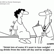 Cartoons About Dieting, Cartoons About Losing Weight: nutrition, obesity, fighting obesity, battling obesity, obesity epidemic,weight loss diet, fad diets, diet and exercise cartoons, thinner, calories, burning calories, low-calorie, Thin Lines, dieting tips, diet advice, diet doctors, diet humor, healthy eating, lose weight, obese, cartoons about obesity, unhealthy eating, diet plans, food, eating, eating less, hydration, dehydration, water, fluids, liquid diet.