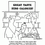 I don't want diet soda that tastes like lemons and limes –– I want diet soda that tastes like a bacon cheeseburger!